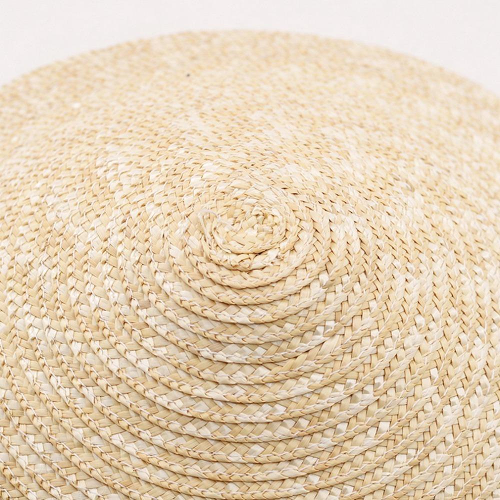 Straw Straw Hat UV Protection Bucket Hat New Sunshade Cap  Outdoor Garden Fishing Vacation