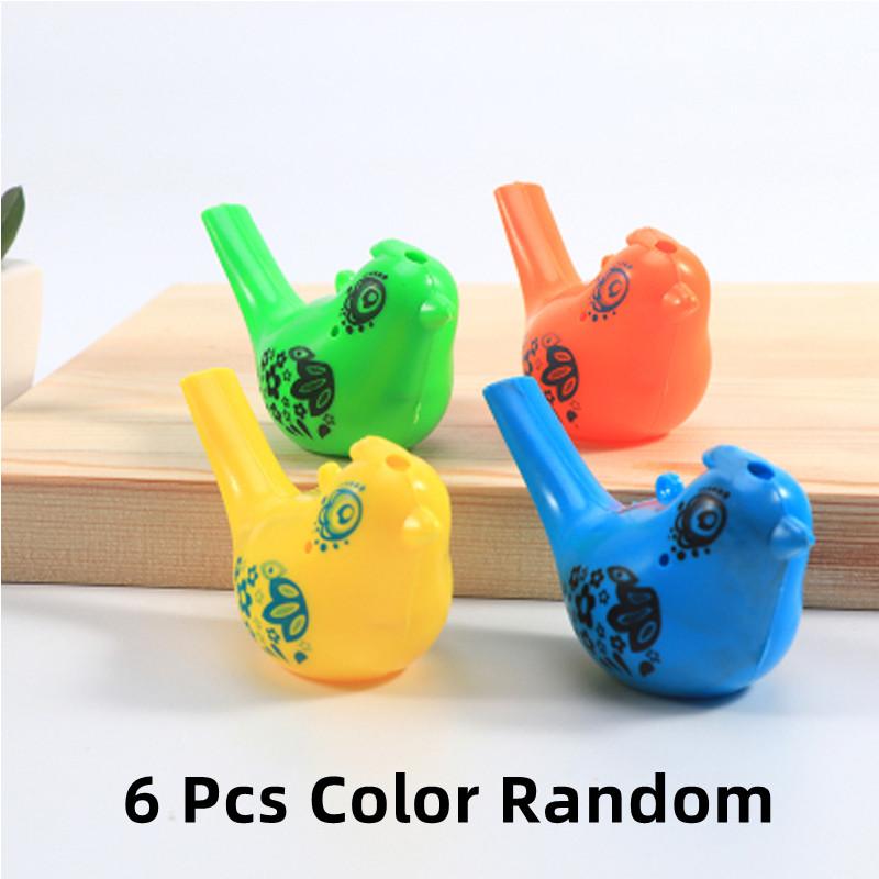 

Drawing Coloured Water Bird Whistle Bathtime Musical Toy For Kid Early Learning Educational Children Gift Toy Musical Instrument
