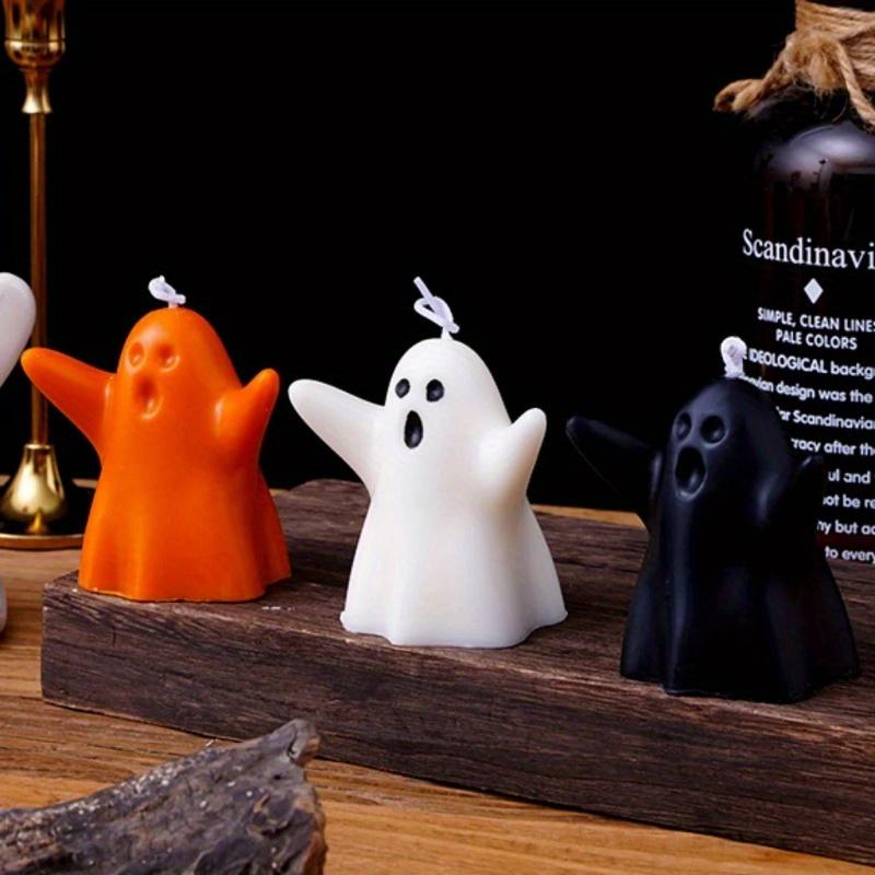 3D Ghost Silicone Candle Mold Multi Style Spectre Soap Resin Mould Plaster Festival Gift Halloween Decoration