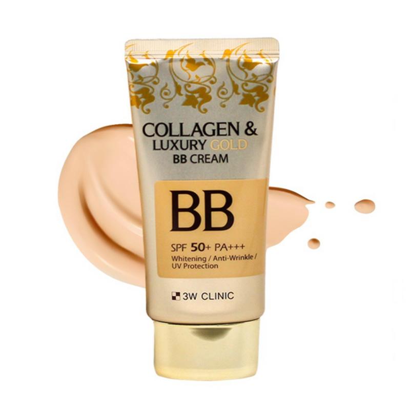 3W Clinic Collagen & Luxury Gold BB Cream SPF50+ PA+++