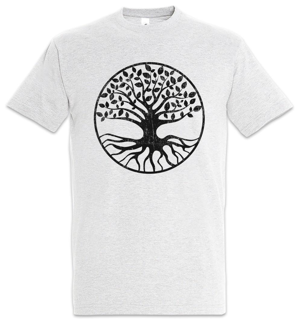 Yggdrasil V Herren T-Shirt Weltenbaum Arsen Tree of Life Walhall Walhalla Ravens XL