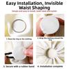 Invisible Design Sleeve Clip Adjustable No Sew Clip Creative Clothing Buckle  For Unisex Apparel