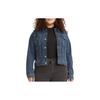 Levis Einfarbig Figurbetonte Langarmjacke Damenjacken Grau Schwarz 29945-0014