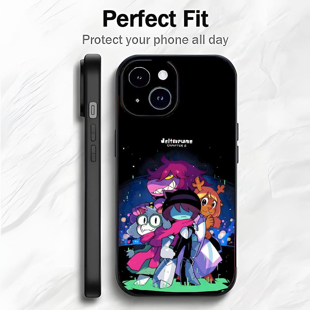 Classic Indie RPG Game D-Deltarune Phone Case Phone Case Soft Packaging Lightweight For iPhone17 16 15 14 13ProMax iphone12promax