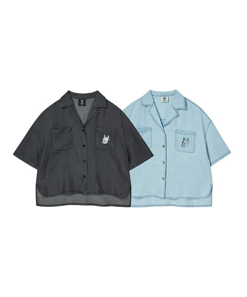 LIFEWORK Women'S) Radok Tencel Denim Shirt