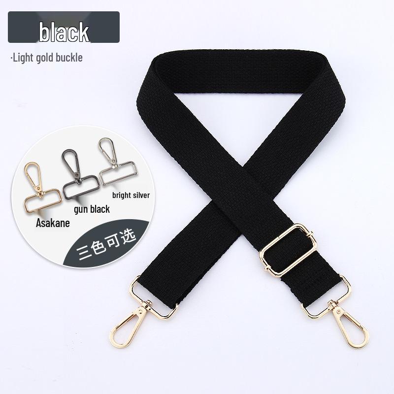 Adjustable 38mm Solid Color Wide Shoulder Strap for Bags - In Stock