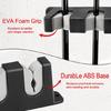 Vertical Pole Rack 6-Rod Fishing Rod Holders for Garage, Cabin and Basement