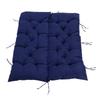 Outdoor Swing Cushion Polyester PP Cotton Splashproof Porch Seat Cushion Replacement with Straps