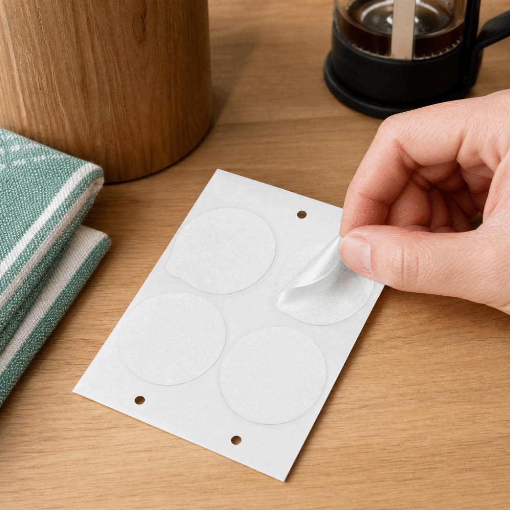 Reusable Aluminum Foil Coffee Capsule Sticker Covers Reusable Coffee Pod