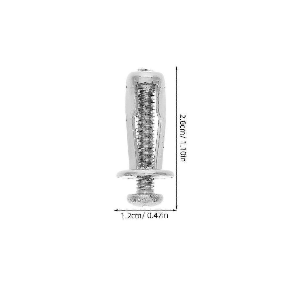 2026 Best!! Czech Republic Riveting Nuts Silver Color Iron Material for Home Use 10pcs Versatile Nail