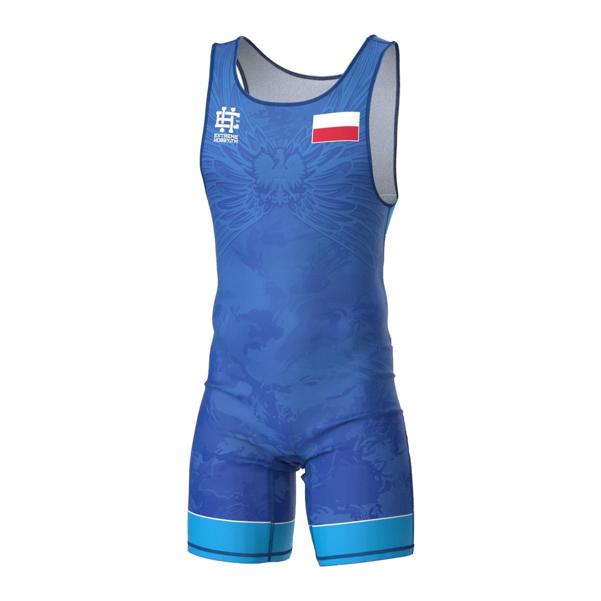 Men`s wrestling leotard Poland 2026 L
