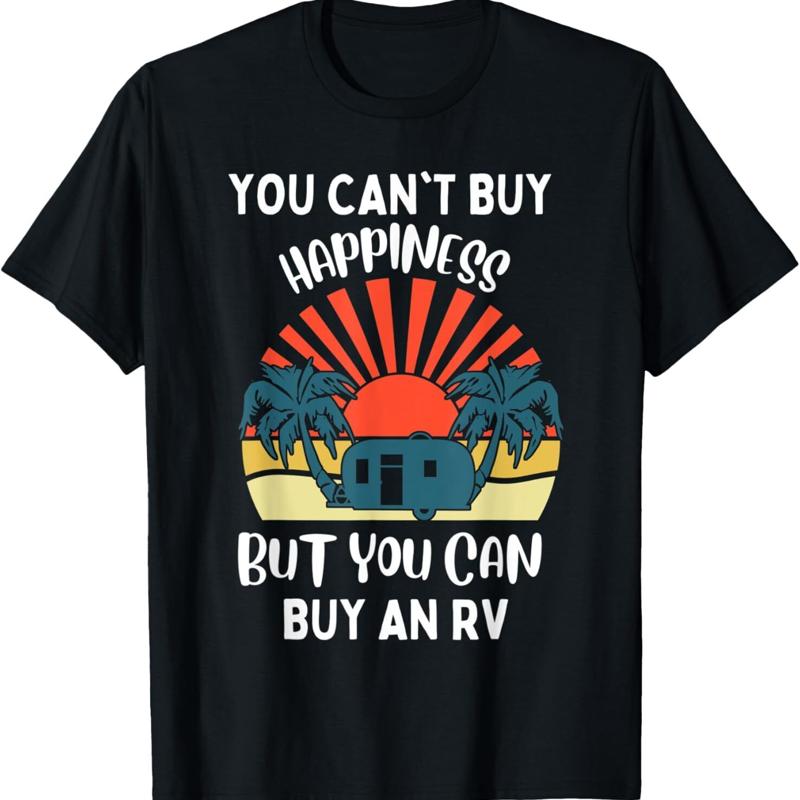 Rv de plage dr?le, vous ne pouvez pas acheter le bonheur mais peut un t-shirt S