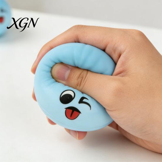 Slow Rebound Ball Steamed Bun Slow-Rising Squeeze Toy Soft PU Fidget for Stress Relief Gift Cute Food-Themed Decompression Gadget Kids Adults Shape