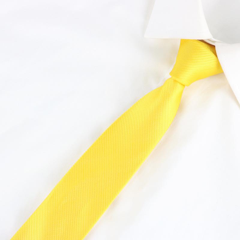 Tie Men'S Formal Business 5Cm Wedding Work Vocational Student Tie, Fixed