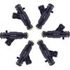 Fuel Injectors Set of 6 Fit for Porsche for Cayenne 2003-2006, 94860513002 94860513001