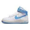 Nike Air Force 1 High Biela Univerzitná Modrá Dámske Tenisky Plachetnica DX3805-100