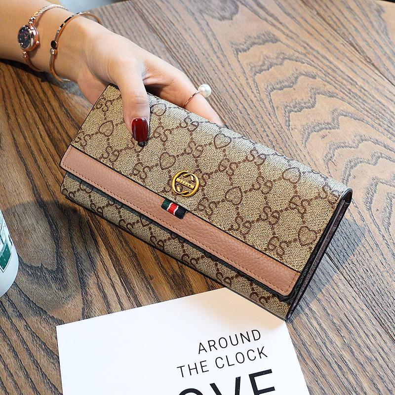 

Women s Wallet, Fashionable Wallet, Long Style, Niche Design, Simple Multi Slot Card Bag, Large Capacity Wallet розовый