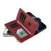 Compatible with Pixel 11 Pro XL, 9-Card Leather Grain Zipper Wallet Case, Google 10A Protective Cover.