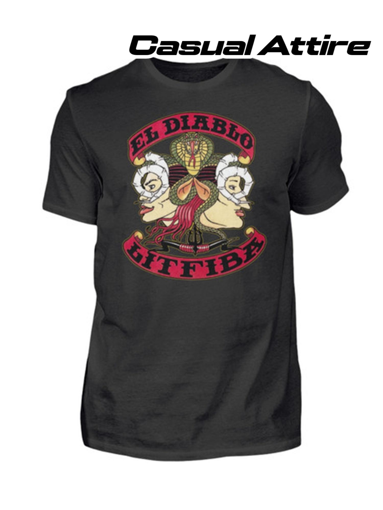 A Black Short-Sleeved Crew Neck T-Shirt from Litfiba XXXL