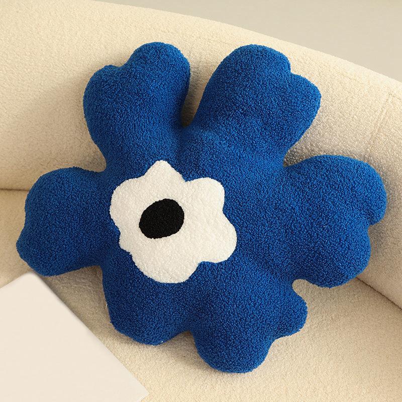 48x58CM Office Seat Lumbar Pillow Sofa Cushion Sun Flower Throw Pillow Petal Back Cushion Plush Toy