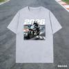 2026 new  Superbike Racer Track Print TShirt for Unisex Motorcycle Rider Casual Tops