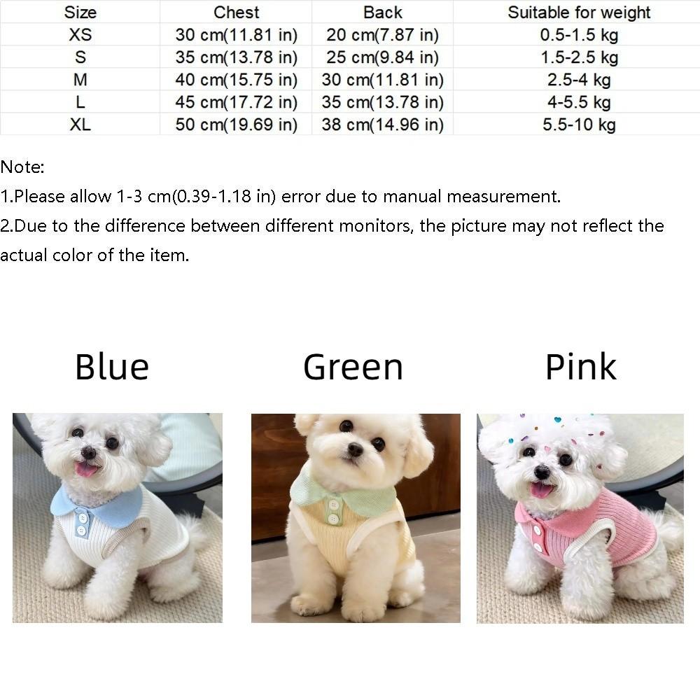 Breathable Puppy T-shirt Soft Pet Collar Vest Pet Shirts Apparel Pet Two Leg Clothes Pet Wear