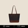 2025 New Bag Women's Leather Senior Mom Large Capacity Commuter One Shoulder Handheld Tote Large Bag