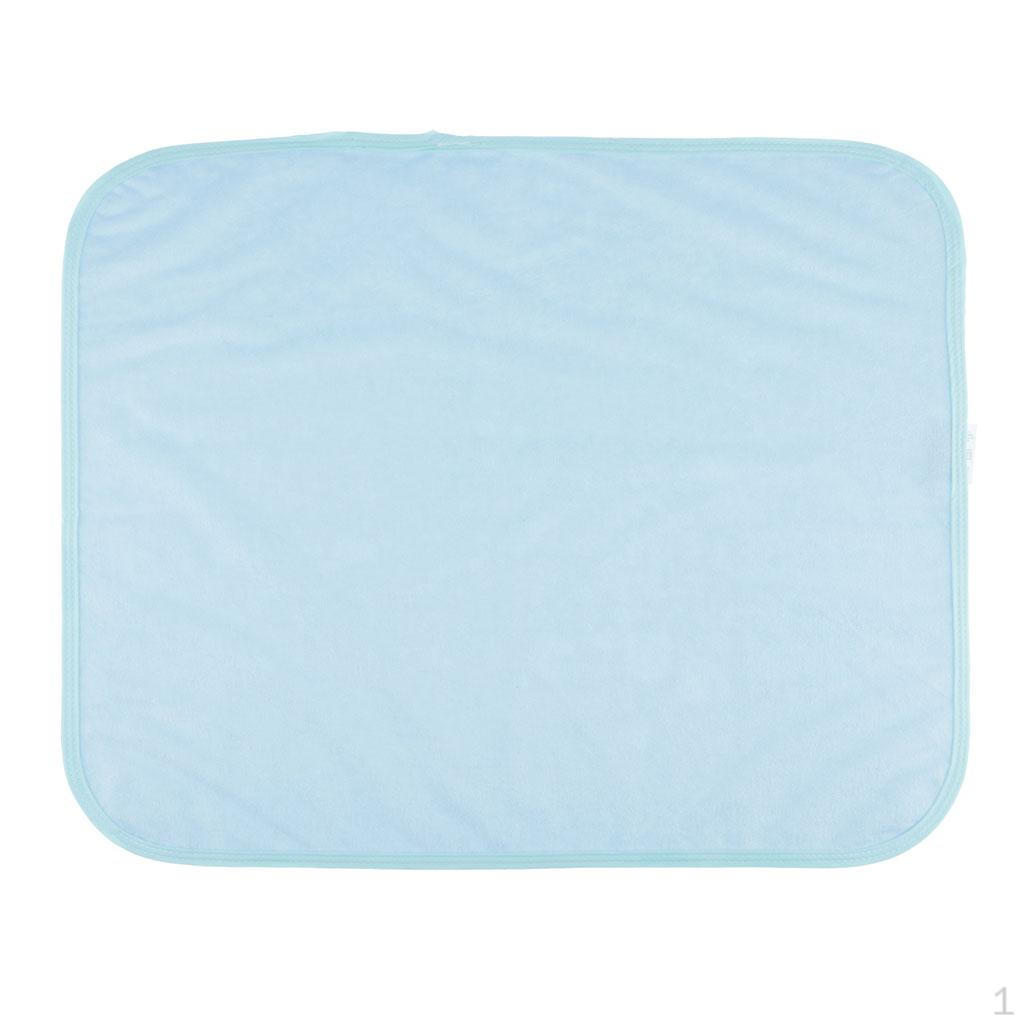 

Absorbent Washable Soft Incontinence Bed Sheet Pad Mattress синій