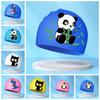 Elastic Kid Swimming Hat Silicone Bathing Hats Cap Water Sport Children Swimming Cap  Summer
