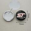 4Pcs 54mm Car Wheel Center Hub Cap Rim Cover For Ford ST Fiesta Focus Edition Puma X KUGA Mondeo Ecosport Car Auto Accessories