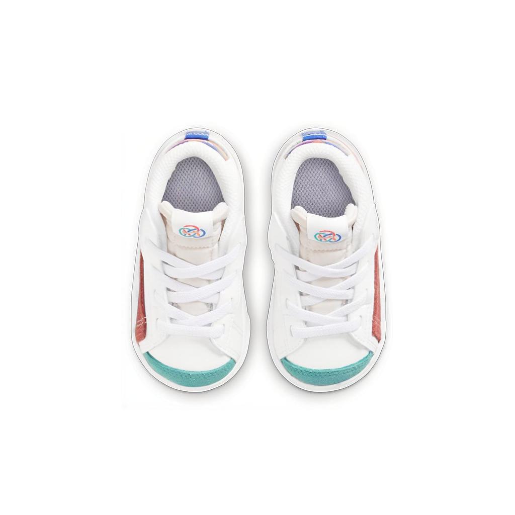 Nike Blazer Mid 77 TD Chinese New Year - Spring Festival Baby Sneakers White Spirit-Teal Racer-Blue DD8491-163