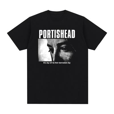 Portishead Vintage T-shirt Downtempo Trip Hop Dummy Bang Gang Massive Attack Cotton Men T Shirt New Tee Tshirt Womens Tops