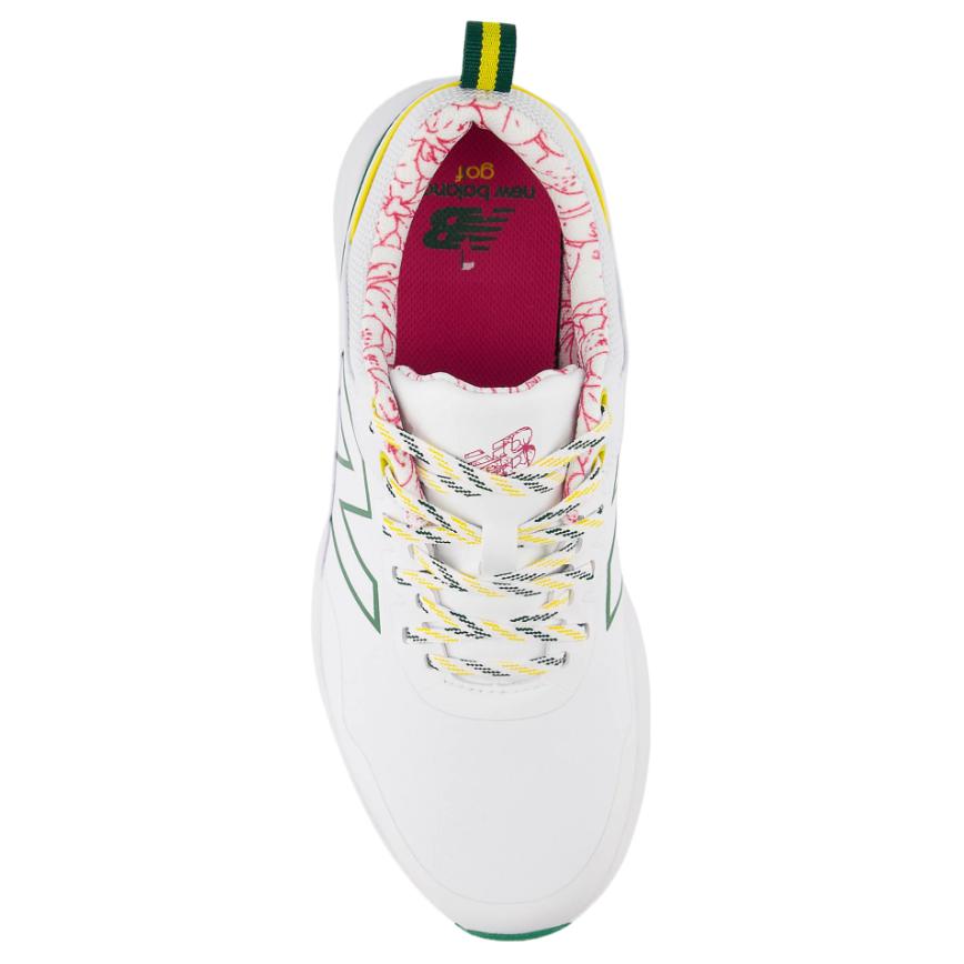 New Balance Brighton V2 Fashionable Comfortable Low Top Golf Shoes Unisex Sneakers White Green MG202WG