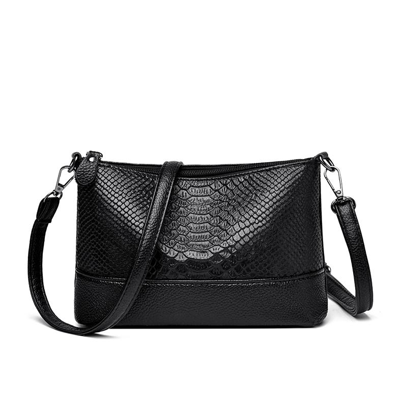 

Women S New Soft Leather Shoulder Bags For Women Fashionable And Versatile Crossbody Bag Korean Large Capacity Commuter Bag чорний