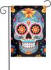 Garden Ag 12x18 Inch Double Sided Vertical Welcome Summer Ags No Fade House Ags Sugar Skulls Yard Banner For Seasonal LLX