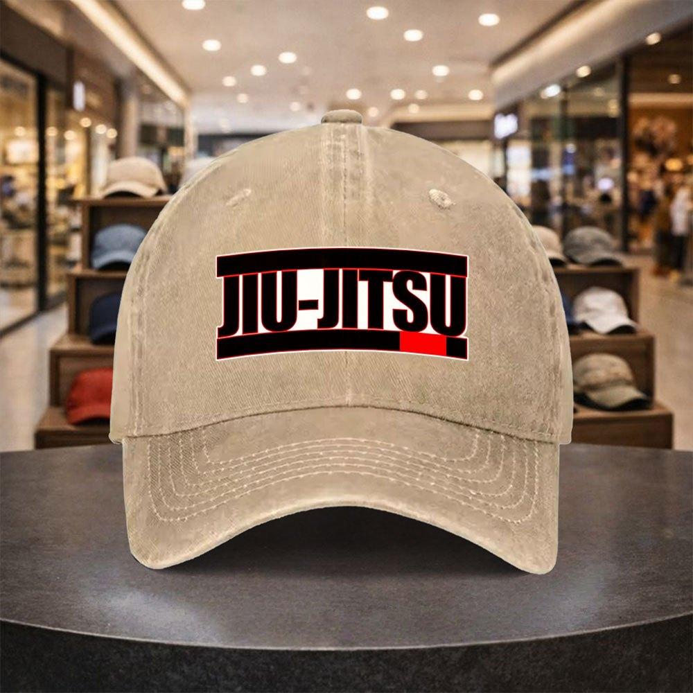 Men Women Brazilian Jiujitsu Themed Baseball Cap Retro Jiujitsu Gi Print Snapback Hat Lightweight Suitable For Training