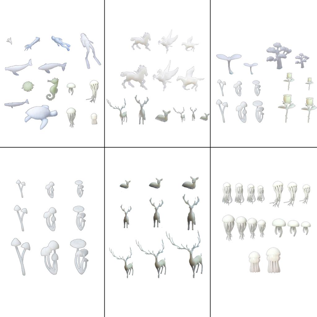 Silikonform für Schmuckherstellung und Backen Wiederverwendbare Harzfüller Kristallform für DIY-Enthusiasten Bäcker und Bastler