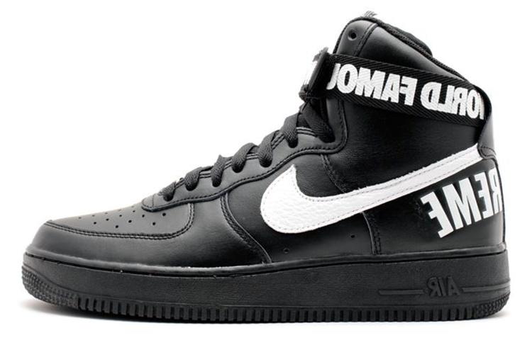 

Nike Air Force 1 High Supreme World Famous Black 698696-010 42.5