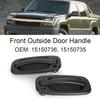 2Pcs Front Outside Door Handle Car Replacement 15150735 Fit for GMC