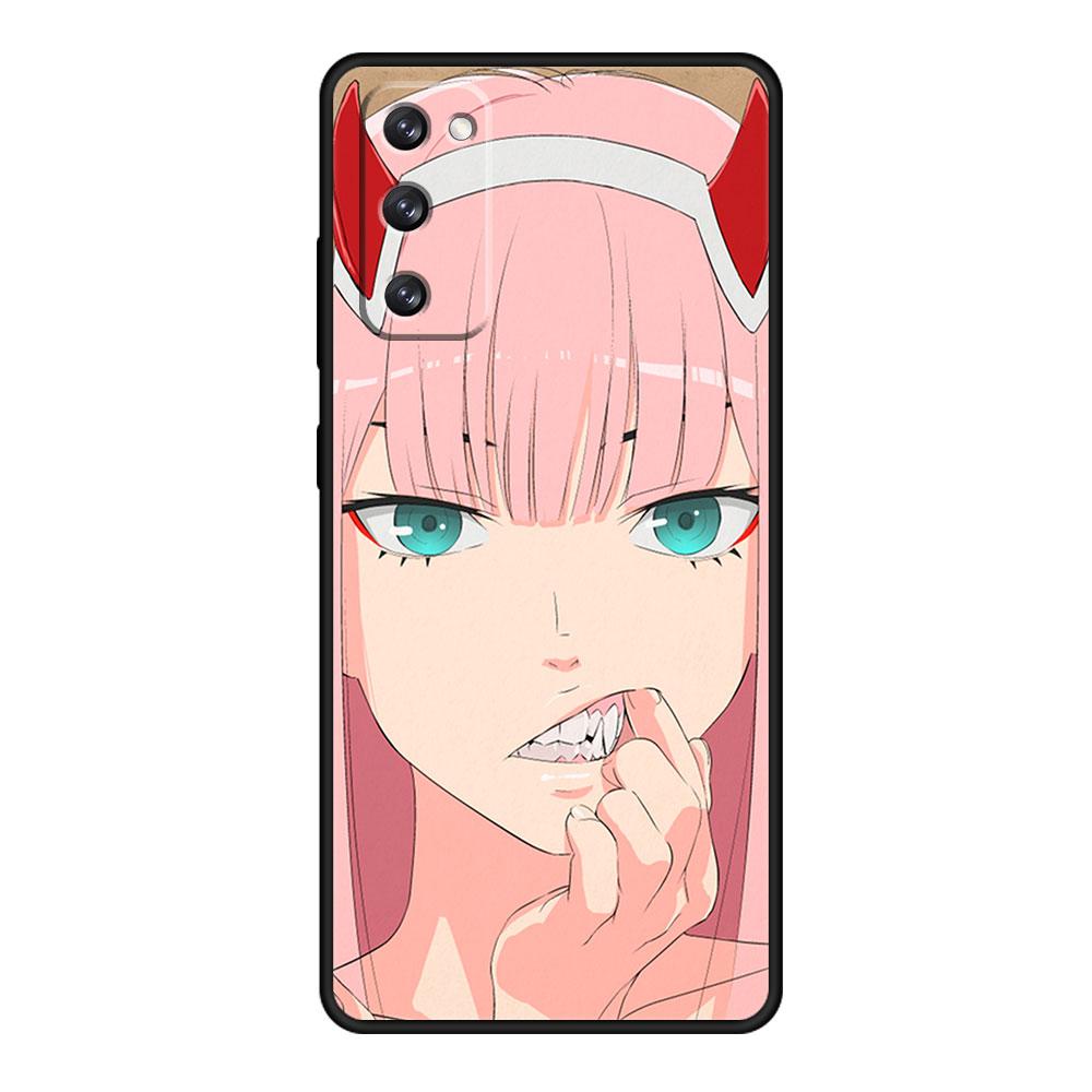 Phone Cover For Samsung S21 Plus S9 S10 S20 FE 2022 S7 S10e S22 Ultra 5G S8 Shockproof Zero Two Darling In the FranXX Anime