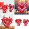 Eye catching Heart Desktop Decoration Delicate Heart Item Tabletop Accessory For Holiday And Party Decorations