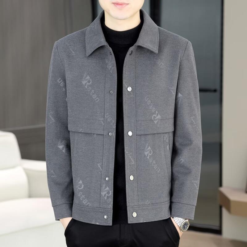 ROMON Men's Casual Commuter Spring and Autumn Jacket