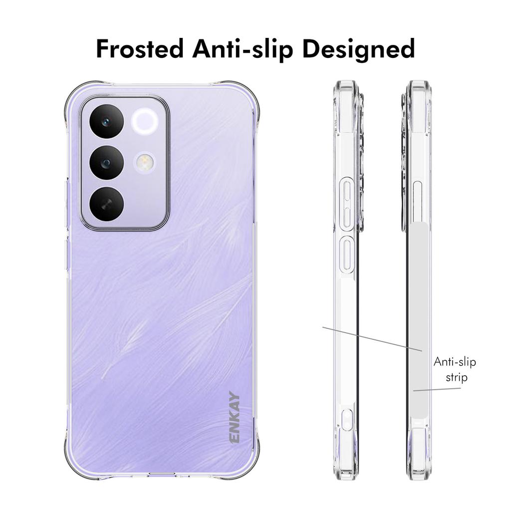 For Realme C85 Pro 4G Clear Phone Case ENKAY HAT PRINCE Shockproof Anti-slip TPU Cover