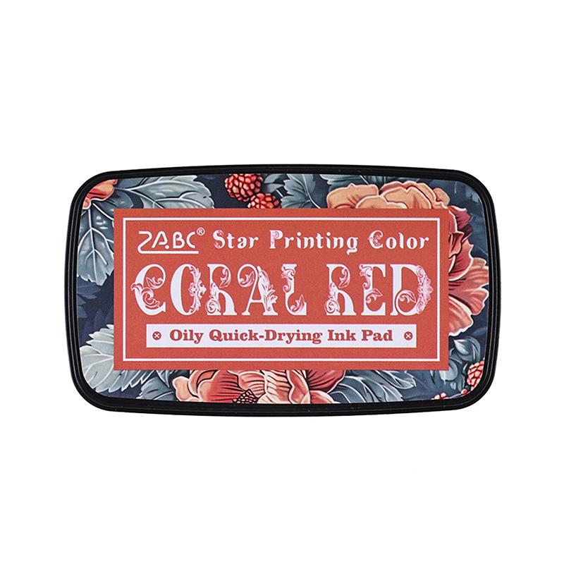 Colorful Multicolor Ink Pad Planner Stamps Art Scrapbook Student Supplies Self Ink Stamp Inkpad School Accessories Stationery