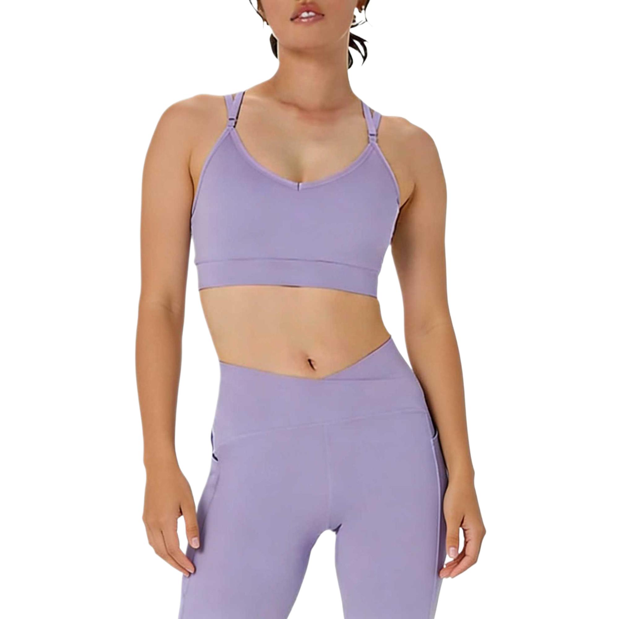 Asics Nagino Round Neck Sleeveless Sports Bra Women underwear 2032D388-500 S