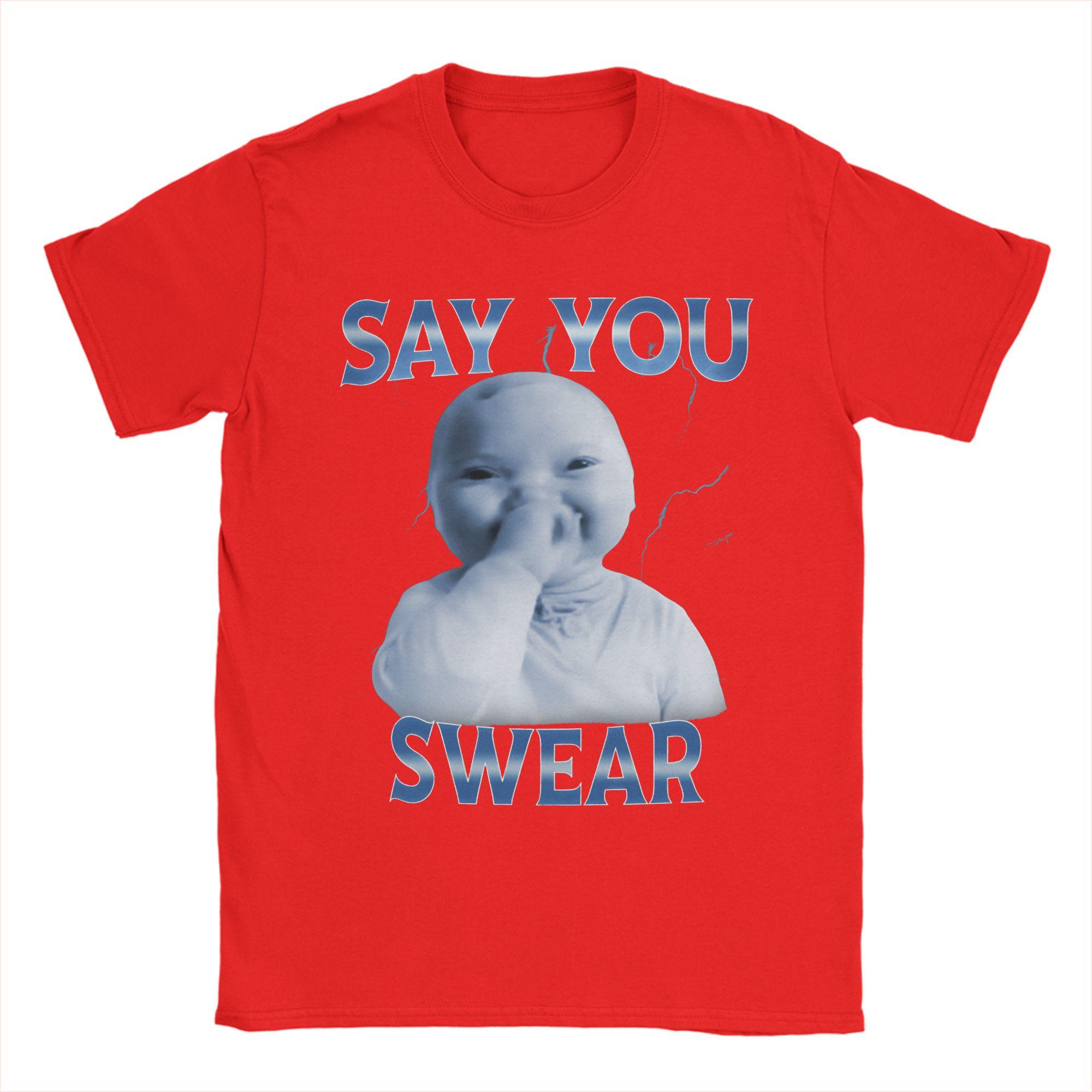 AI niche baby Holding Laugh Tee Shirt for Unisex Women Printed T Shirts  Cotton Clothes S