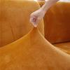 European Soft Plush Sofa Cushion Cover All-inclusive High Elastic  Coral Fleece Universal Slipcover 1/2/3 Seater Couch Covers