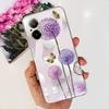 Weiche TPU-Stoßstange Hüllen für Realme C67 4G RMX3890 Rückabdeckung Dünnes Klares Silikon Handyhülle Damen Mode Malerei Funda C 67 4G