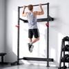 Folding Power Cage, Wall-Mounted Power Rack Squat Rack, Multifunctional Strength Training Workout Equipment with Landmine Holder, Adjustable J-Hooks &