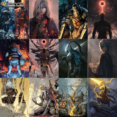 Full 5D Diy Diamond Painting Game Dark Souls 5D Diamond Painting